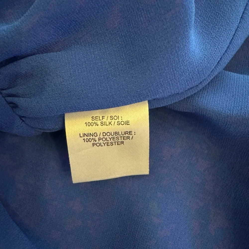 Tanya Taylor Yvette Confetti Print Smocked Mini Dress - Picture 8 of 9